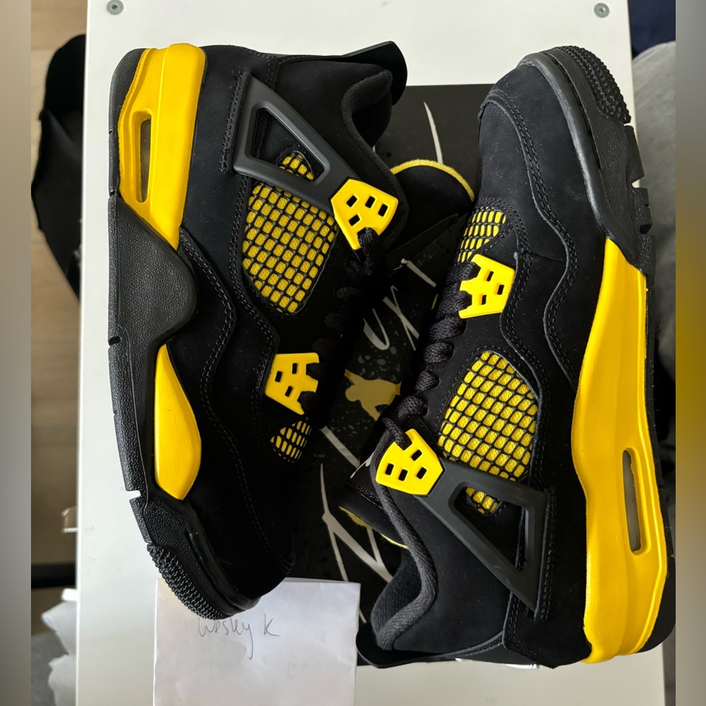 COPY - Jordan 4 Retro GS ‘Yellow Thunder’
